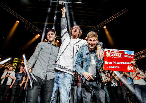Musikalischer Wettkampf der Extraklasse - Local Heroes 2014: Konvoy sind Nachwuchsband des Jahres 