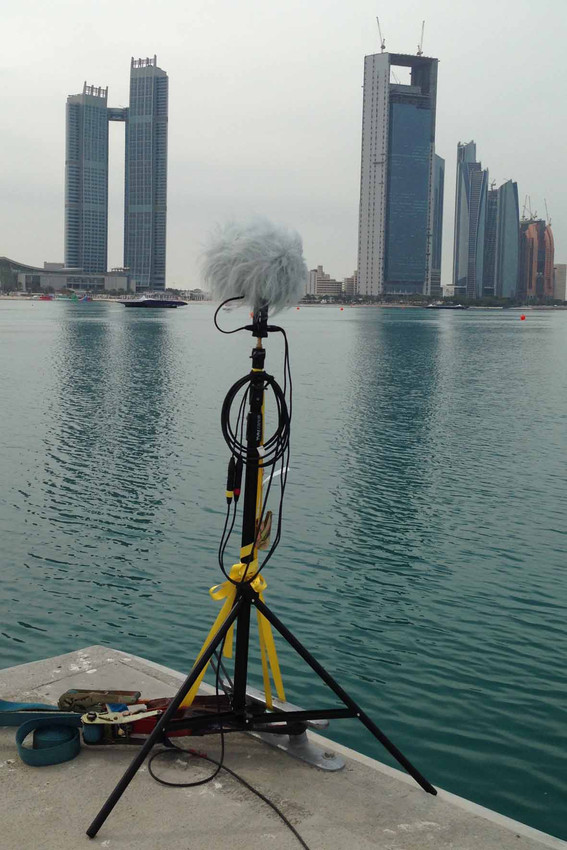 Sennheiser Esfera Surround-Mikrofonsystem beim Red Bull Air Race in Abu Dhabi